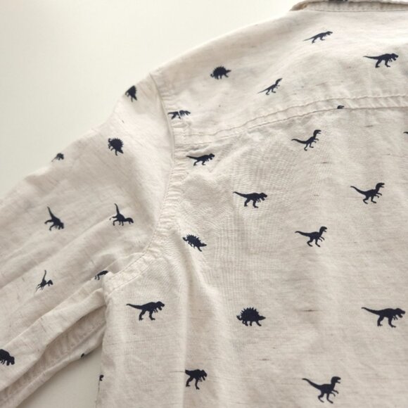 Gymboree Dinosaur Print Button Up Shirt Size 56 - Picture 9 of 9